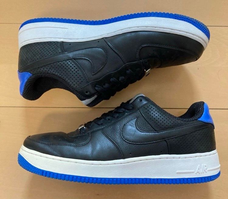 Fragment Design × Nike Air Force 1 Low '07 Premium "Blue/Black"
