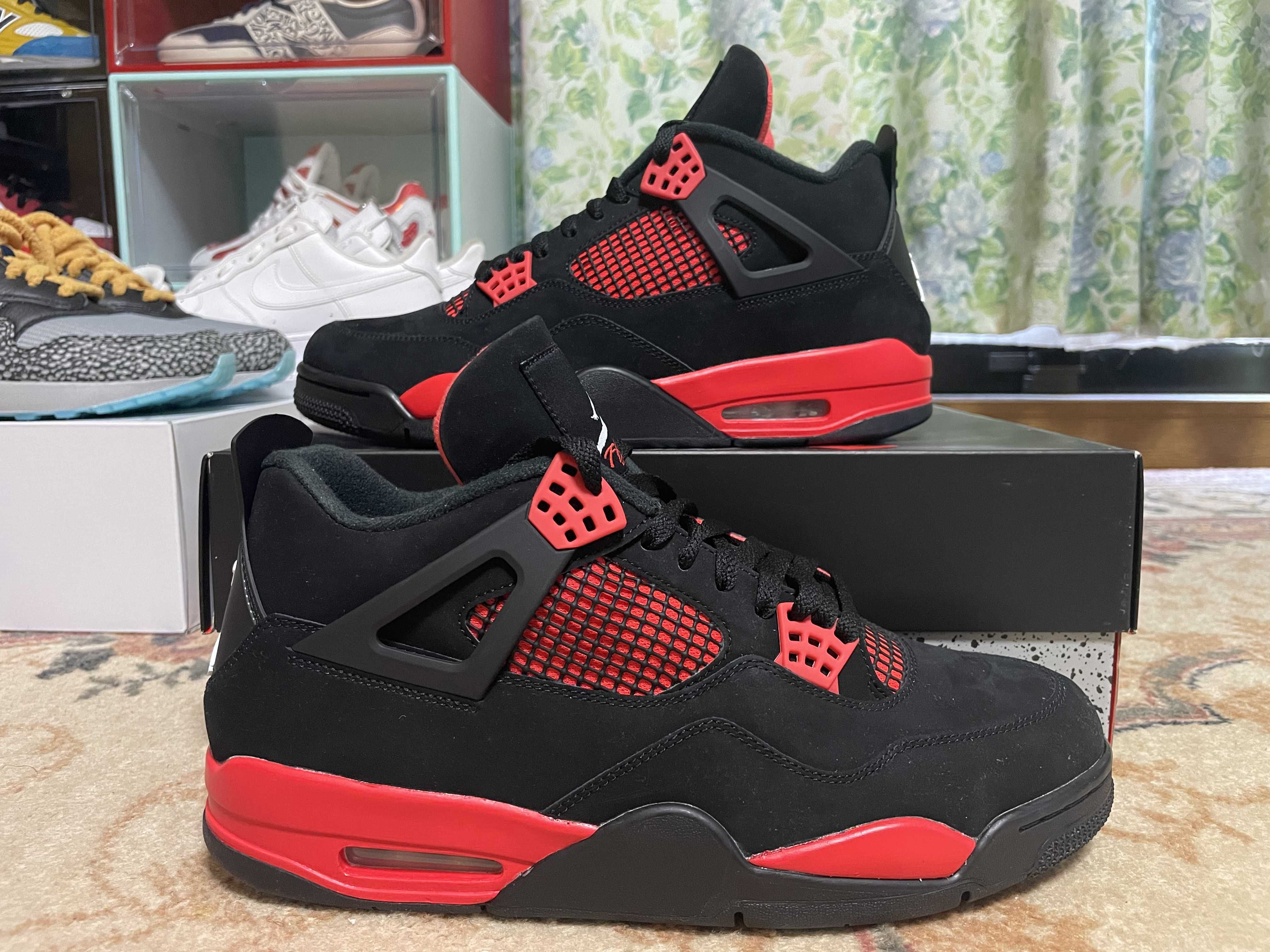 Nike Air Jordan 4 "Red Thunder/Crimson"