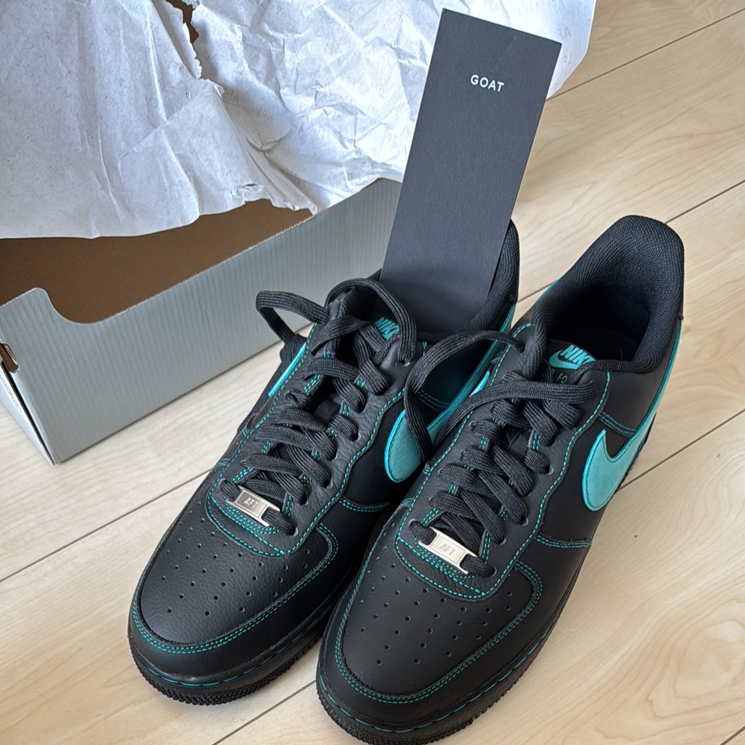 Nike Air Force 1 Low "Black Tiffany"