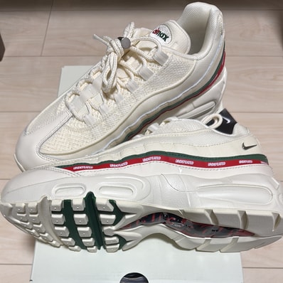 UNDEFEATED × Nike Air Max 95 SP "Sail"