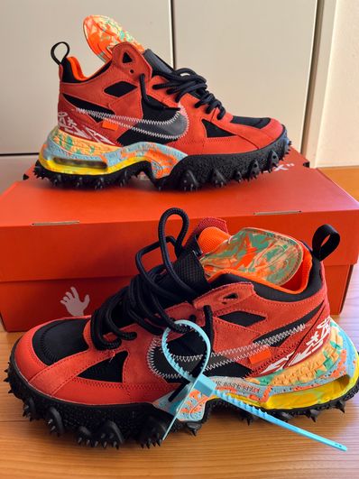 Off-White × Nike Air Terra Forma "Mantra Orange"