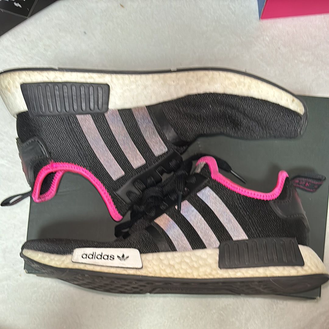 adidas NMD R1 "Black Shock Pink"
