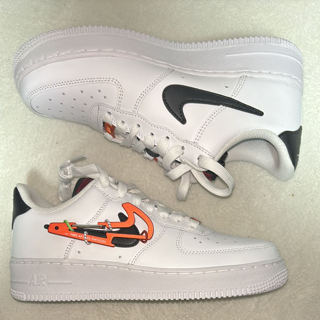 Nike Air Force 1 Low Premium Karabiner Swoosh "White"