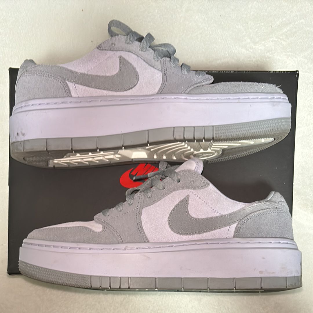 Nike Women's Air Jordan 1 Elevate Low "Stealth/Titanium"