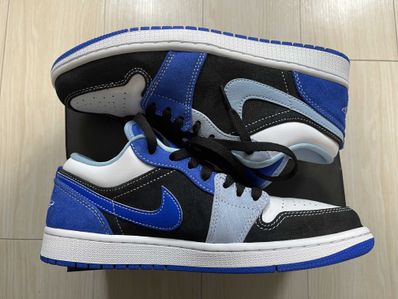 Nike Air Jordan 1 Low "White/Black/Blue"