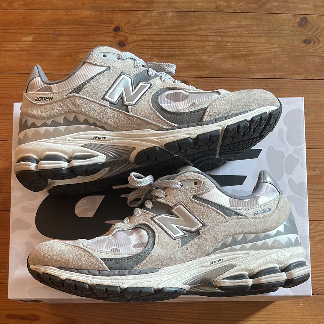 A BATHING APE × New Balance 2002R "Gray"