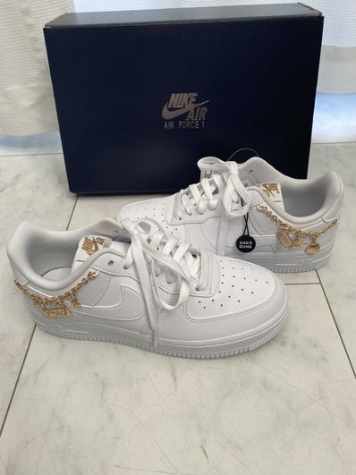 Nike Women's Air Force 1 Low "White Pendats"