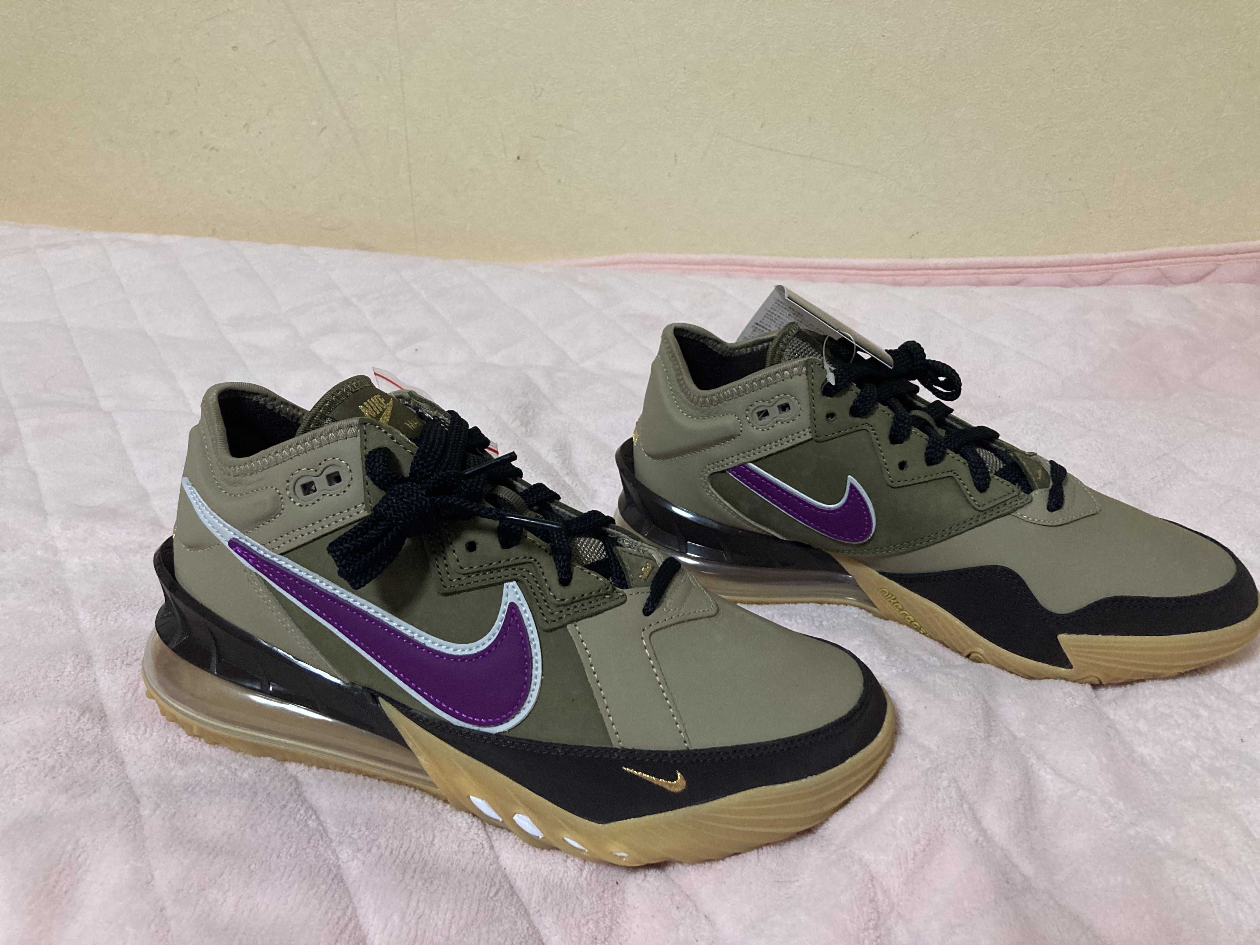 atmos × Nike LeBron 18 Low "Viotech"