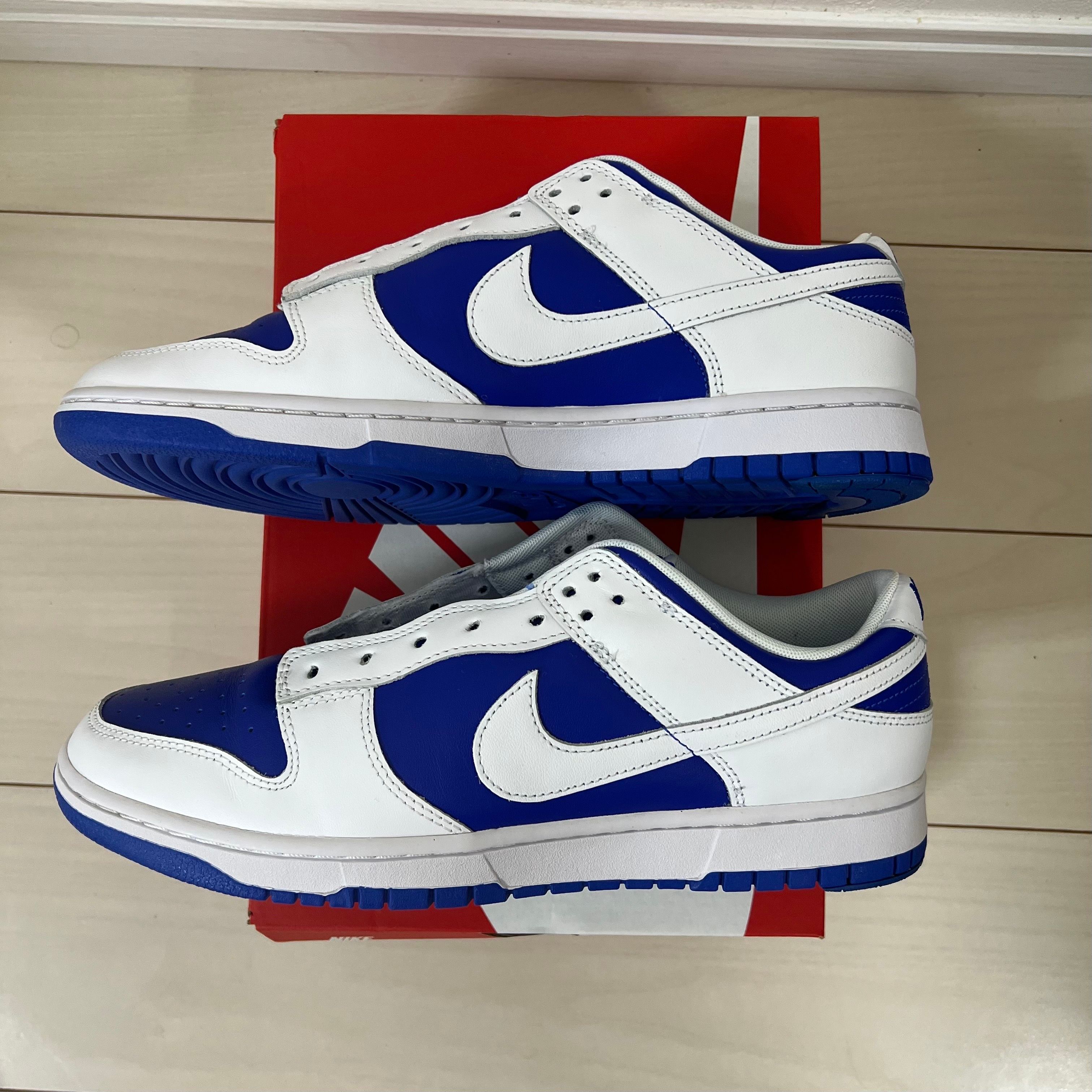 Nike Dunk Low Retro "Racer Blue and White"