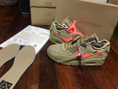 Off-White × Nike Air Max 90 "Desert Ore"