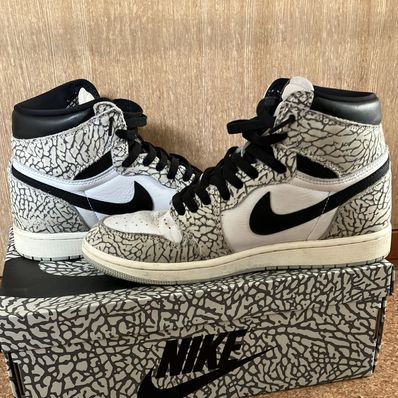 Nike Air Jordan 1 High OG "White Cement/Safari"