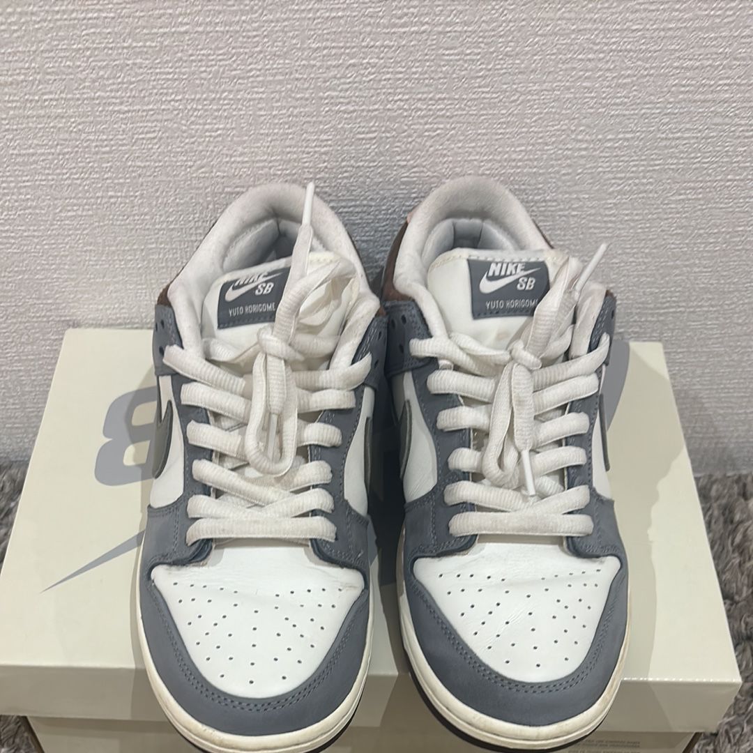 堀米 雄斗(Yuto Horigome) × Nike SB Dunk Low Pro QS "Wolf Grey"