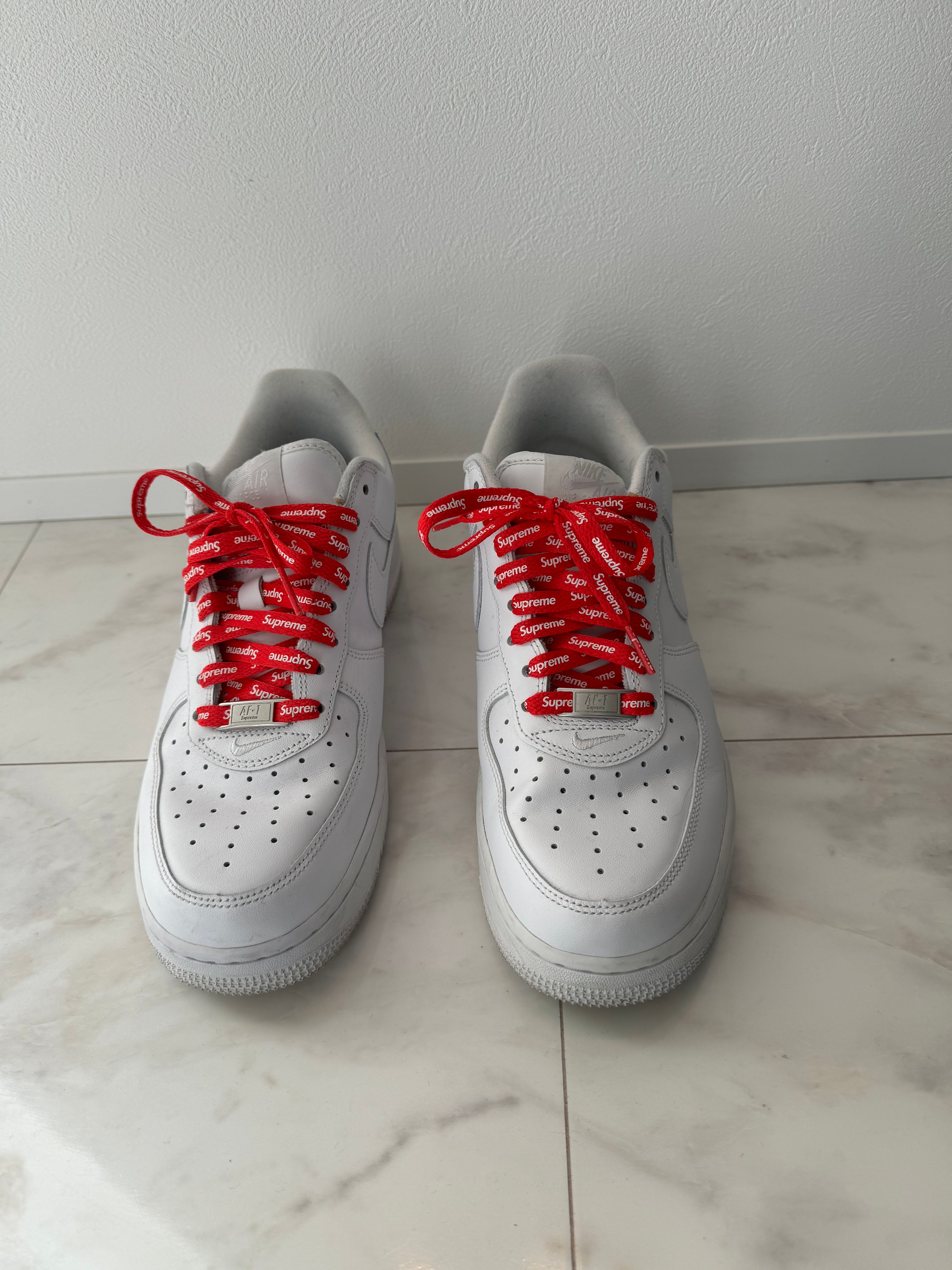 Supreme × Nike Air Force 1 Low "White"