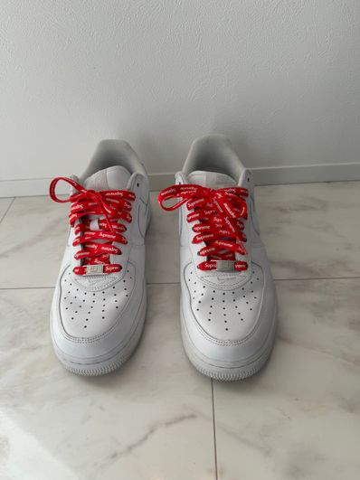 Supreme × Nike Air Force 1 Low "White"