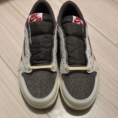 Travis Scott × Nike Air Jordan 1 Low OG SP "Reverse Mocha/Sail and Ridgerock"