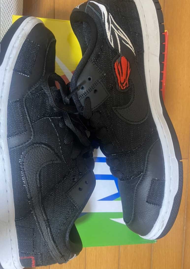 Wasted Youth × Nike SB Dunk Low "Black Denim" / VERDY