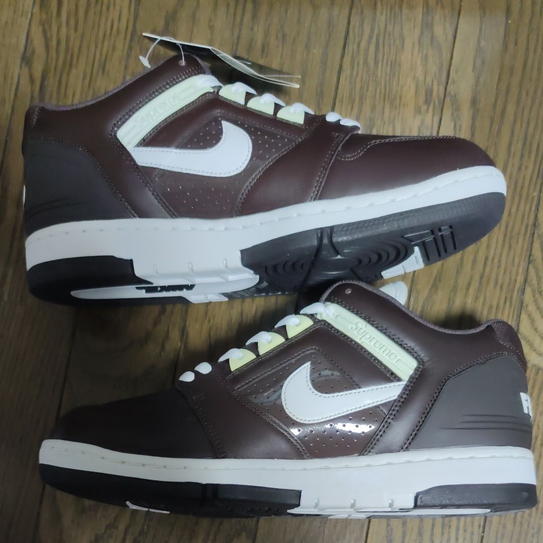 Supreme × Nike SB Air Force 2 Low "Baroque Brown"