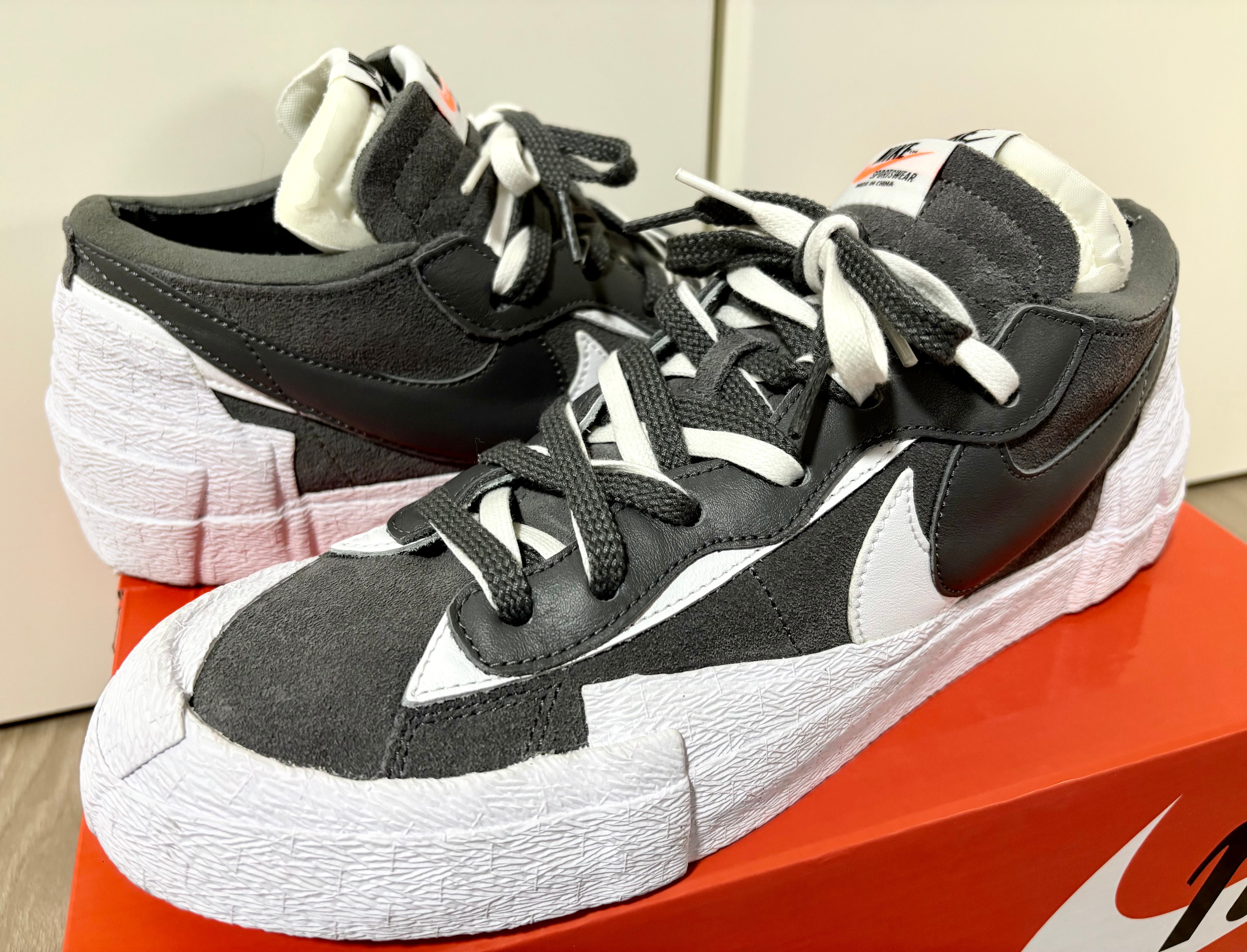 Sacai × Nike Blazer Low "Iron Grey"