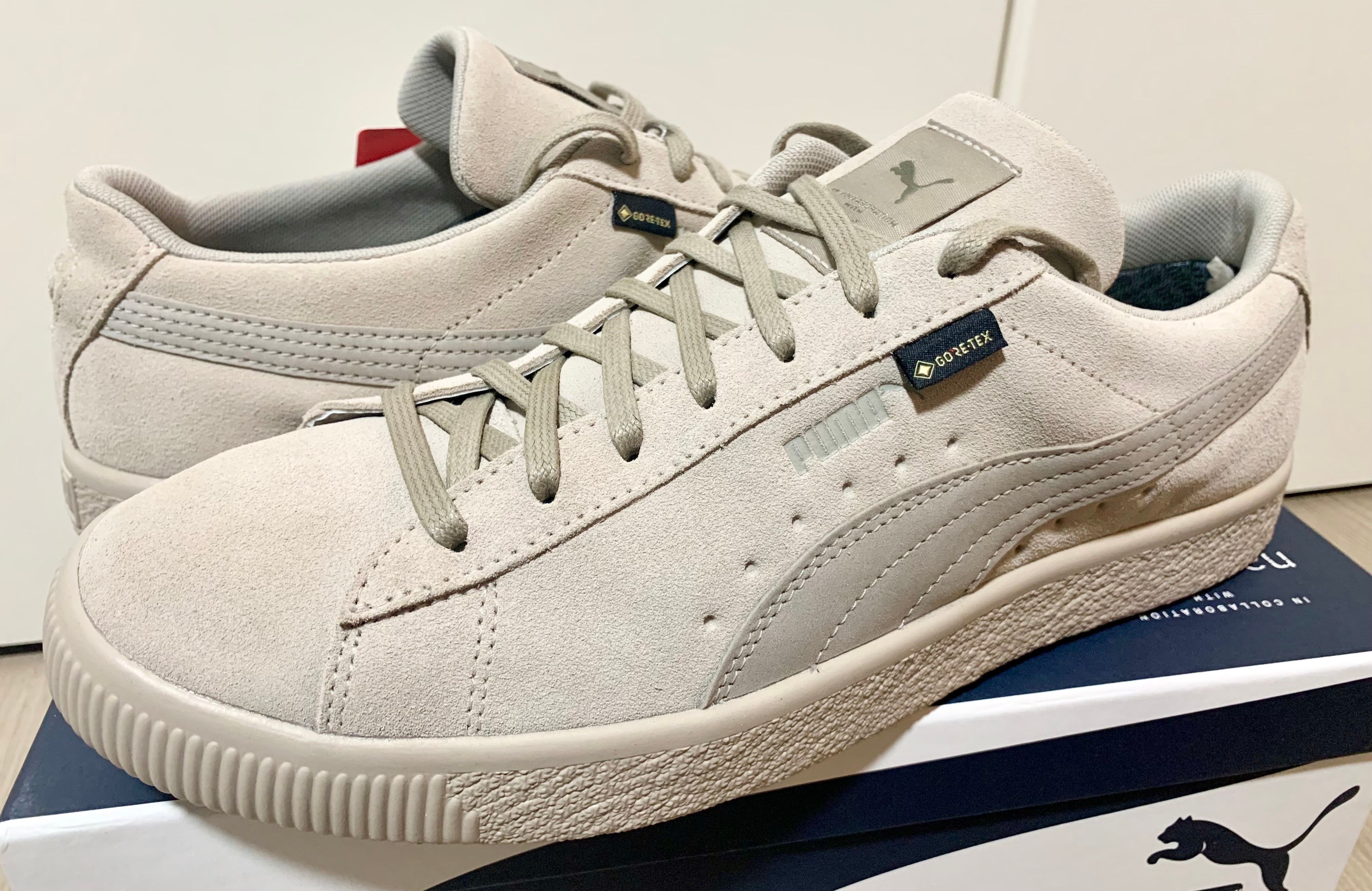 nanamica × PUMA Suede VTG EX "Vintage Khaki"