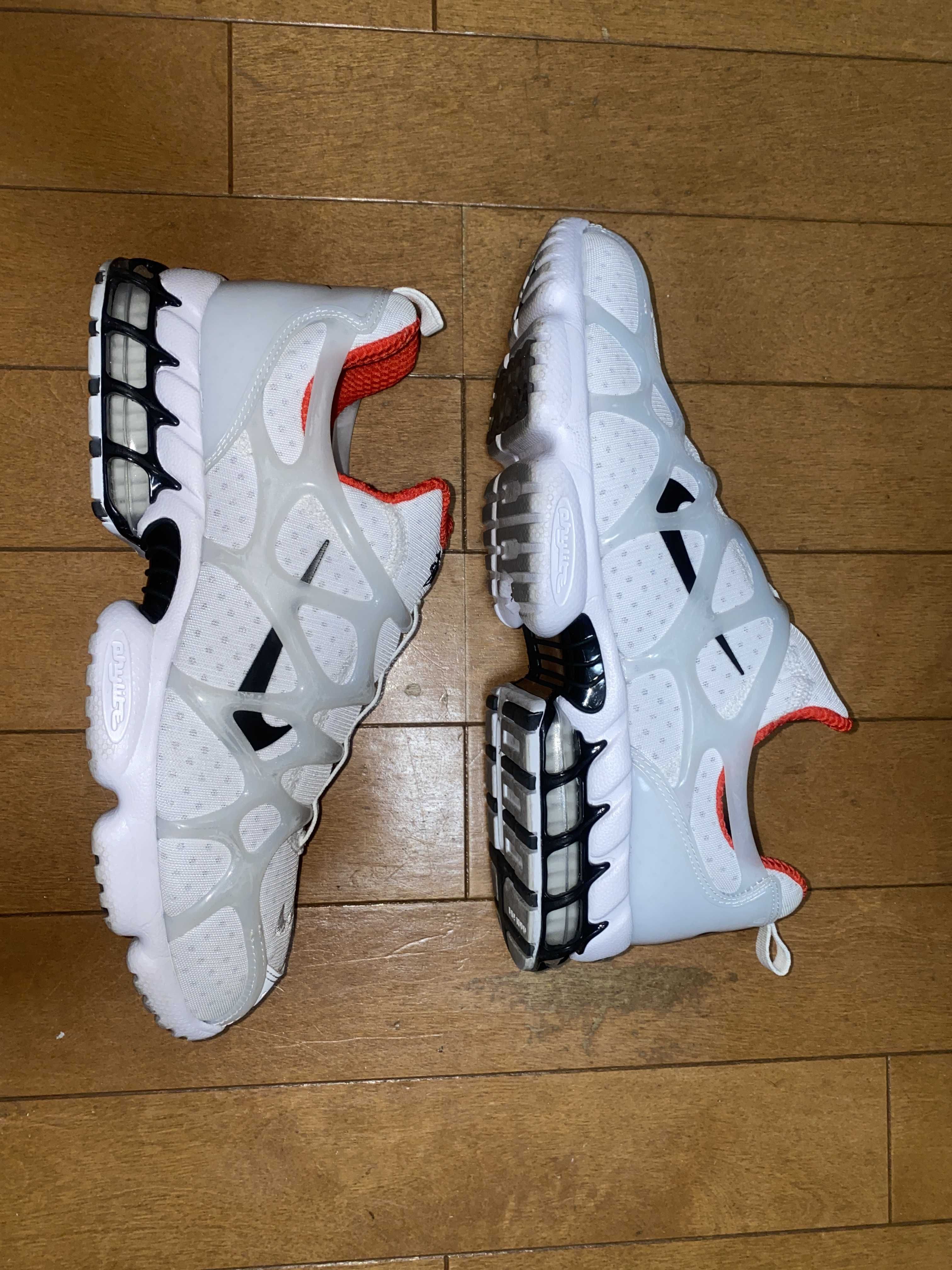 Stussy × Nike Air Zoom Kukini "White/Red"