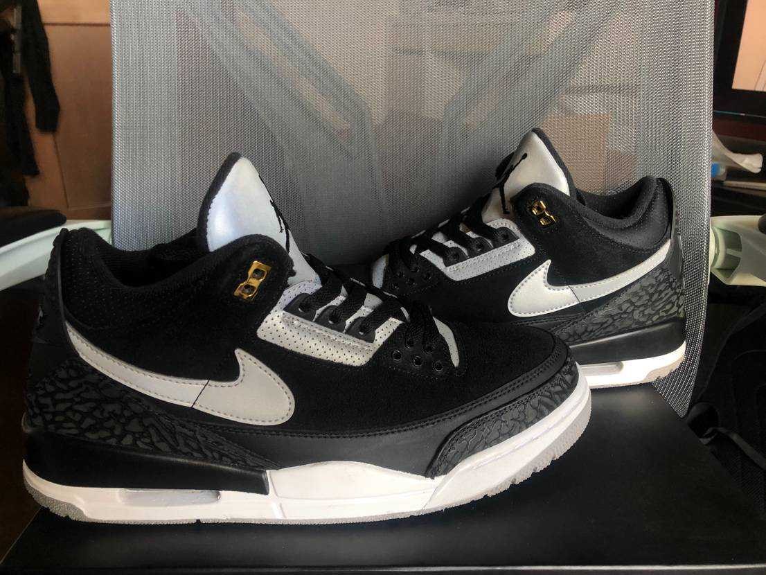 Nike Air Jordan 3 Retro Tinker "Black/Cement Grey"