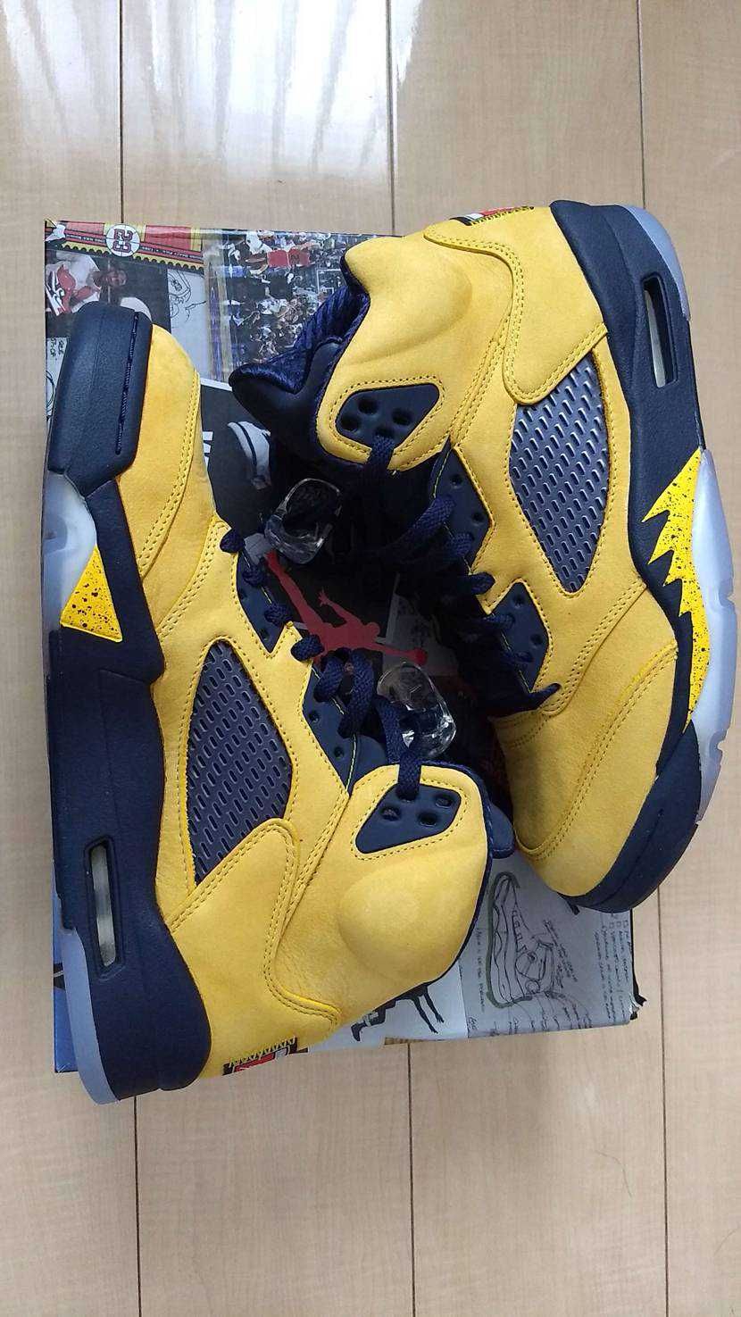 NIKE AIR JORDAN 5 "MICHIGAN"