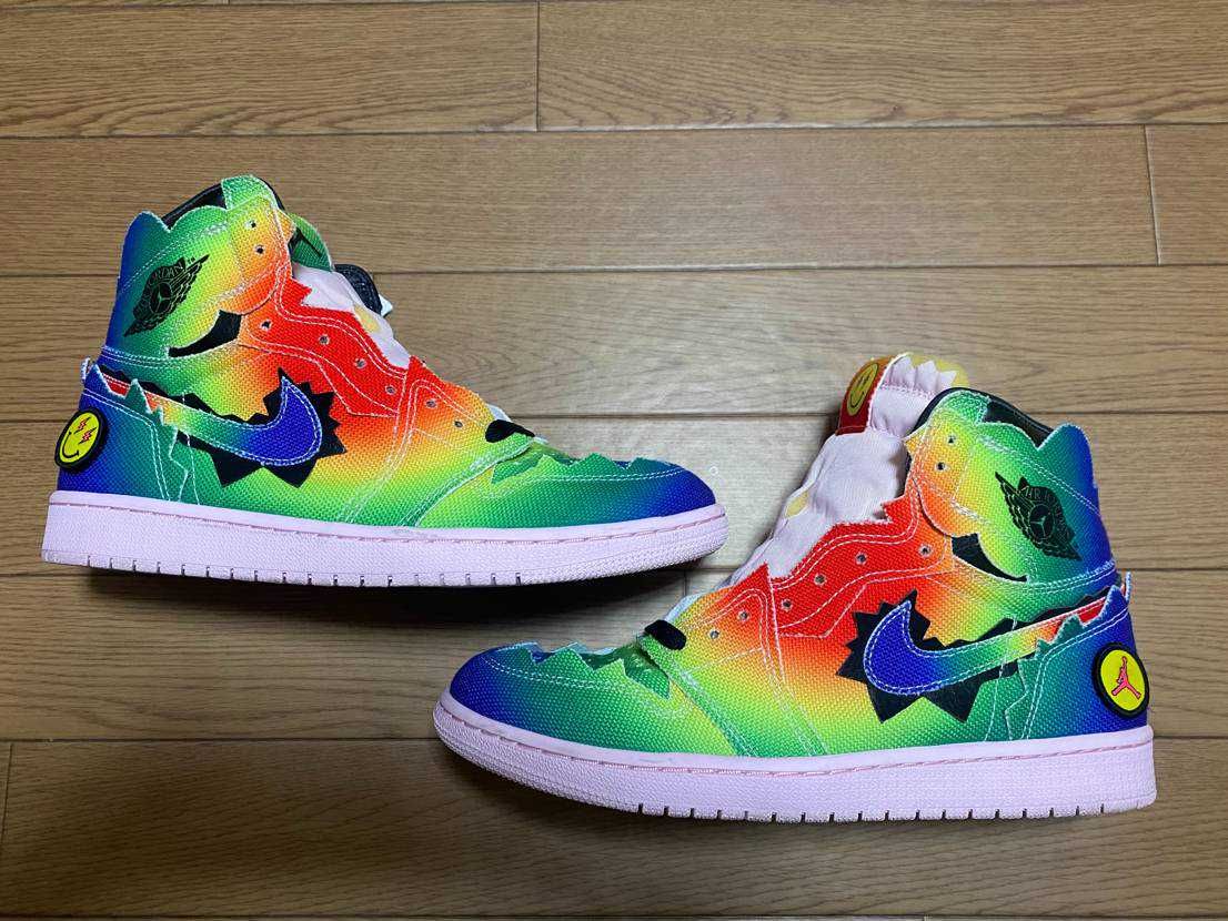J Balvin × Nike Air Jordan 1 High OG "Rainbow"