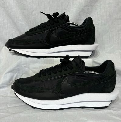 sacai × Nike LDV Waffle "Triple Black"