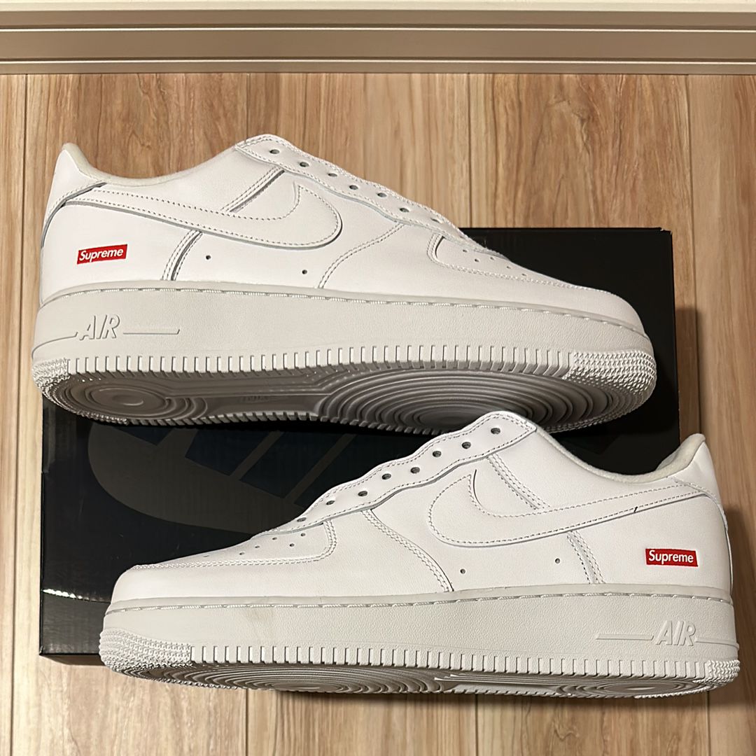 Supreme × Nike Air Force 1 Low "White"