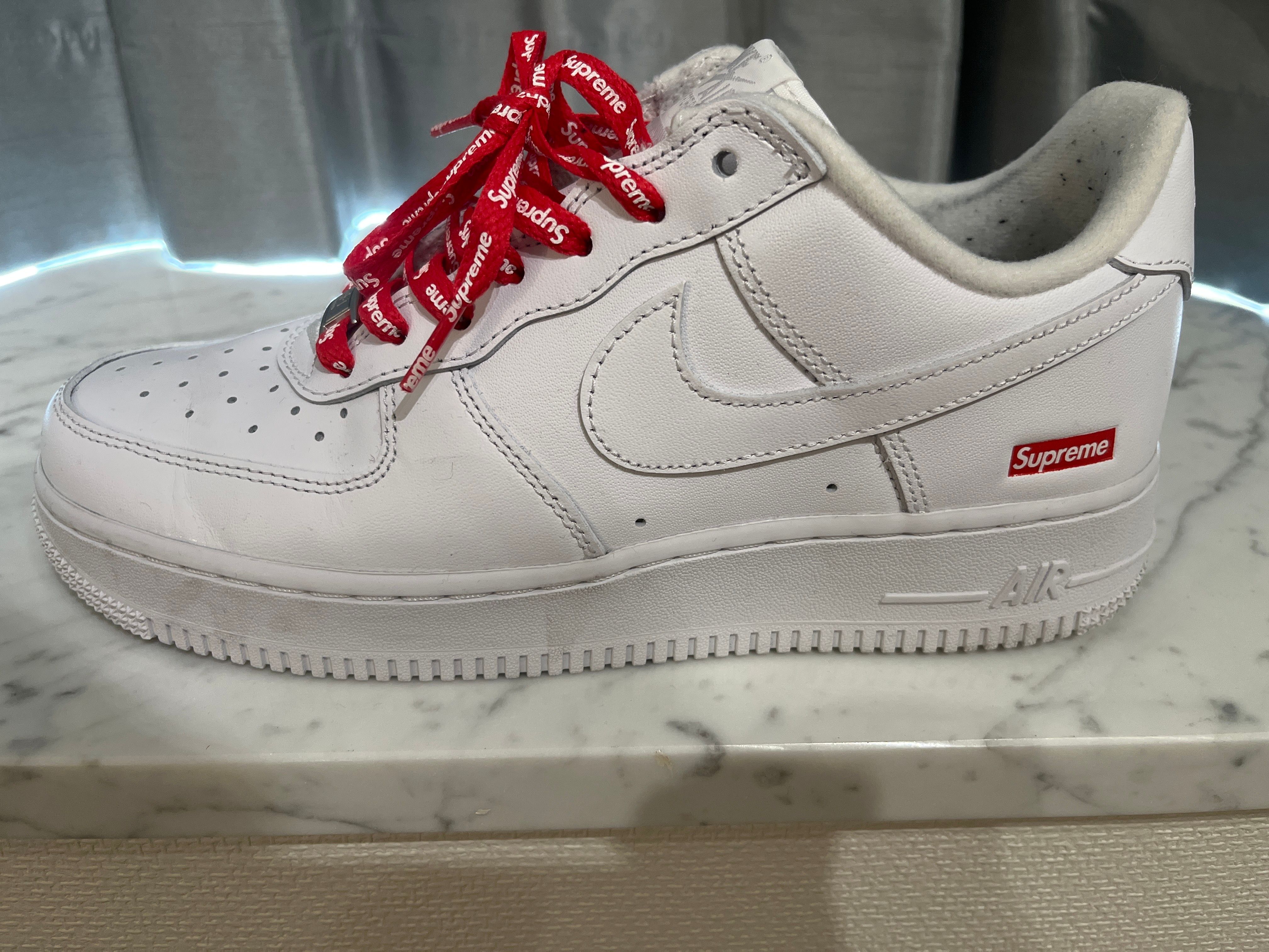 Supreme × Nike Air Force 1 Low "White"
