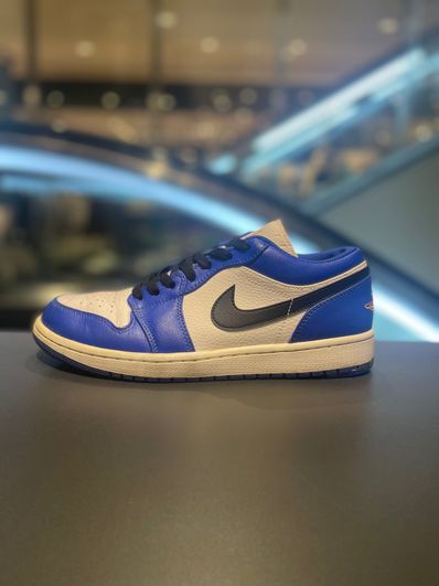 NIKE AIR JORDAN 1 LOW "WHITE/BLUE/ORANGE"