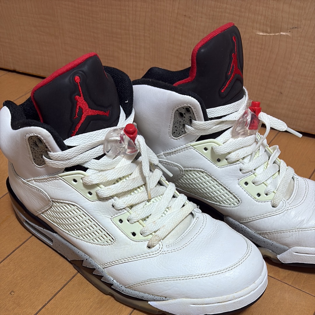 NIKE AIR JORDAN 5 RETRO "WHITE CET"
