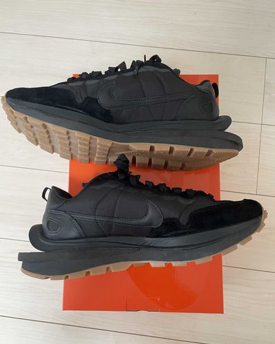 sacai × Nike VaporWaffle "Black Gum"