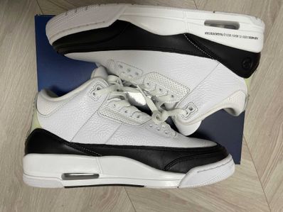 Fragment × Nike Air Jordan 3 "White/Black"