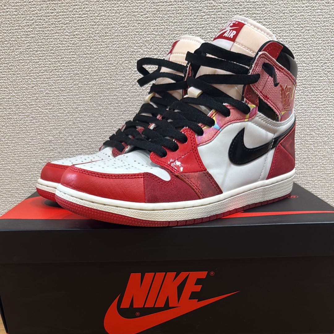 Spider-Man × Nike Air Jordan 1 Retro High OG SP "Spider-Man: Across the Spider-Verse/University Red"