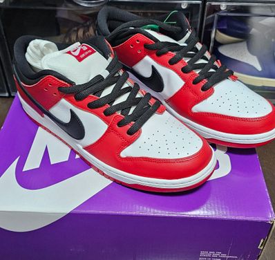 Nike SB Dunk Low Pro "J-Pack Chicago/Varsity Red and White"