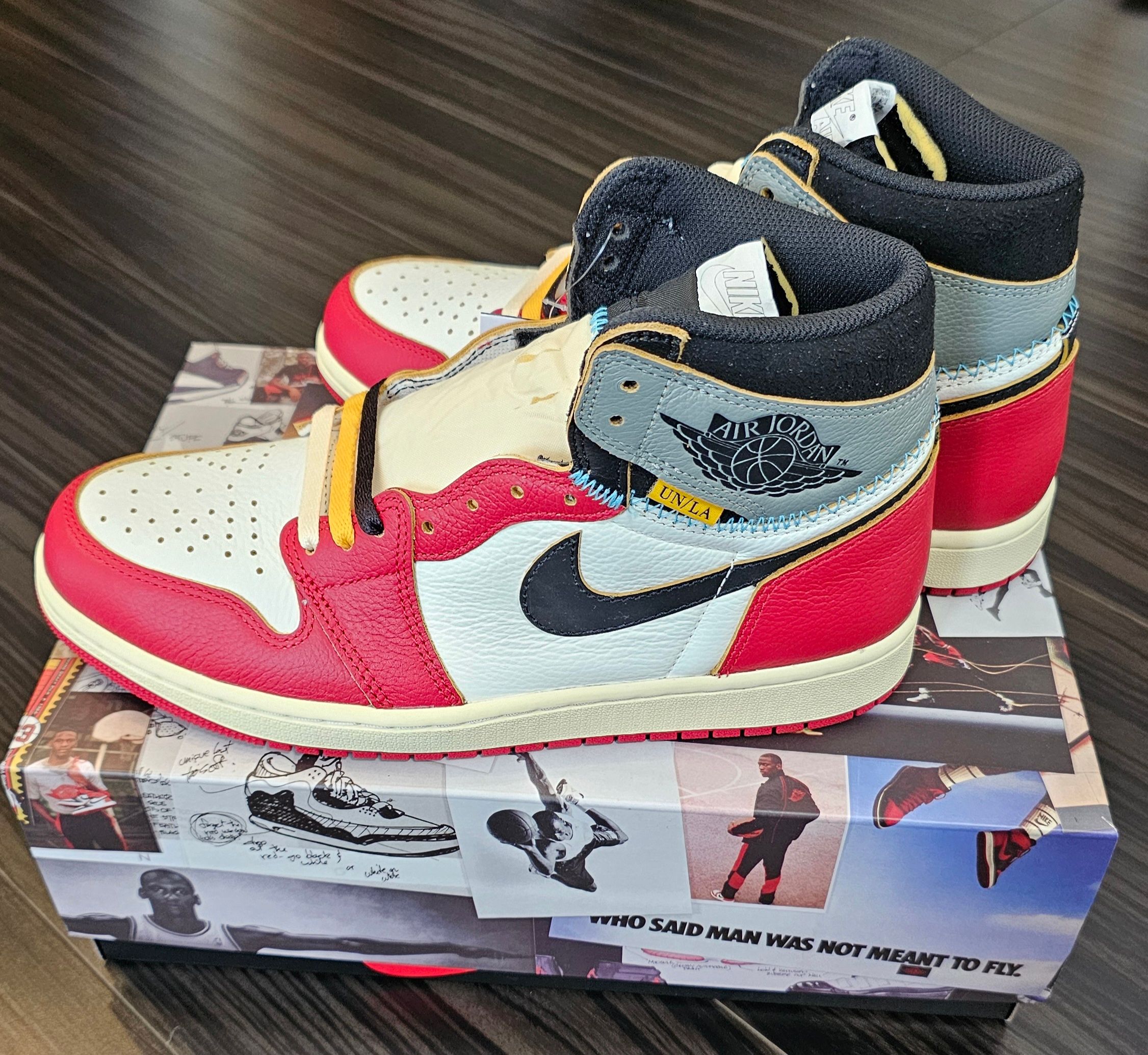 UNION × Nike Air Jordan 1 Retro High OG "Chicago/Shadow"