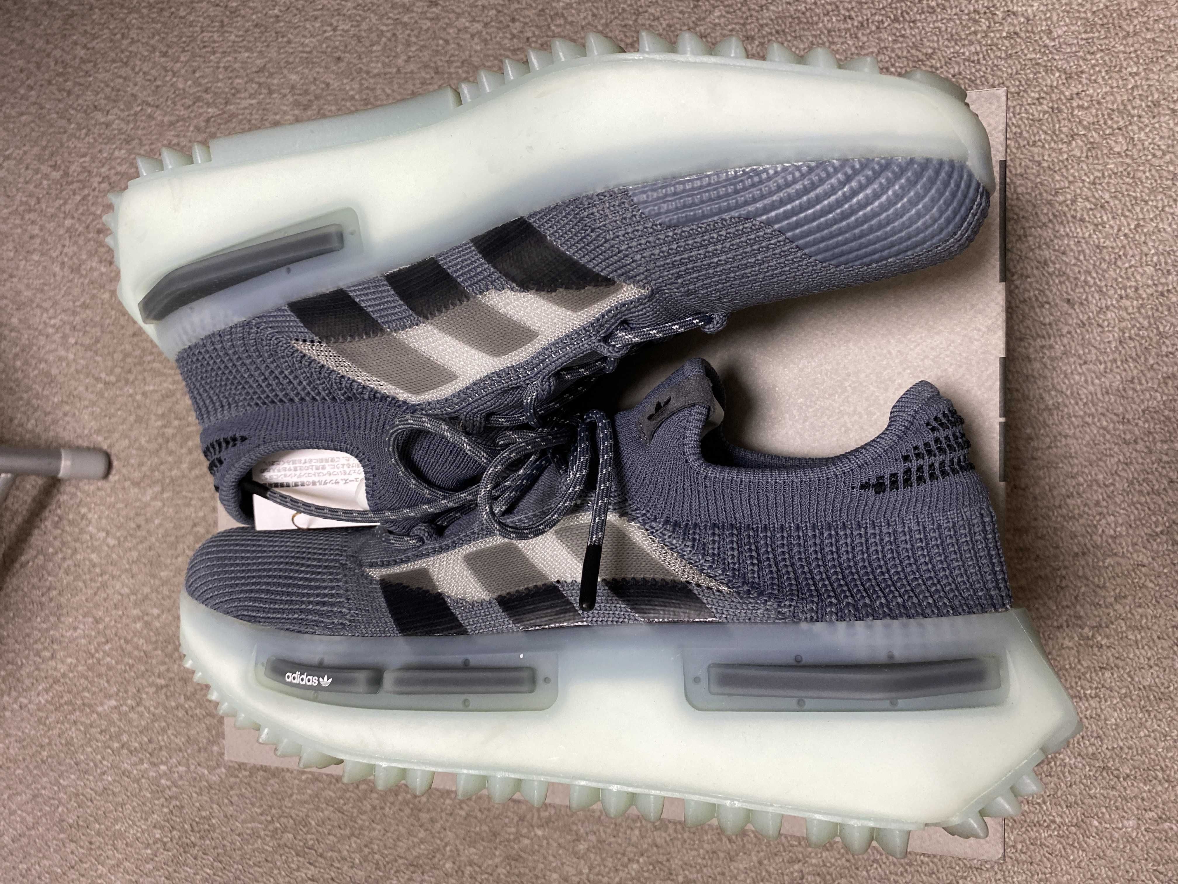 adidas NMD S1 "Grey/Glow Green"