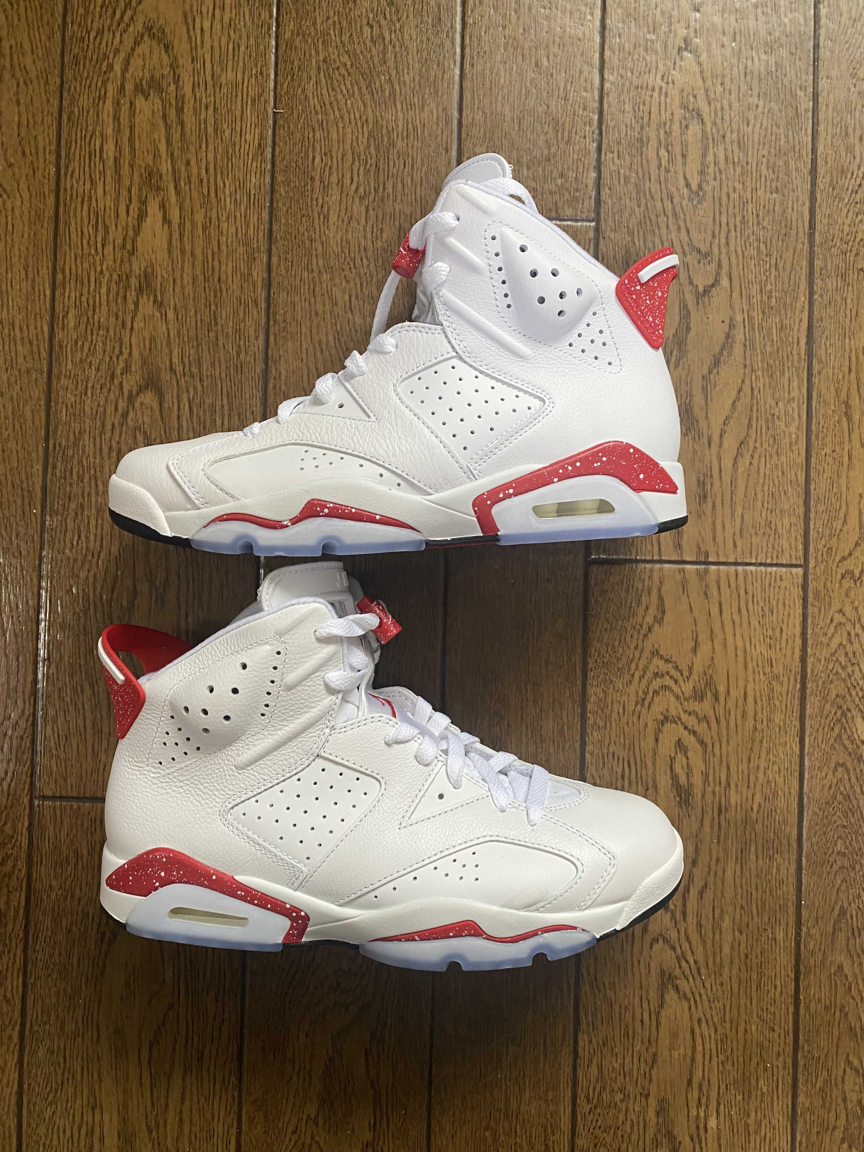 Nike Air Jordan 6 "White and University Red/Red Oreo"