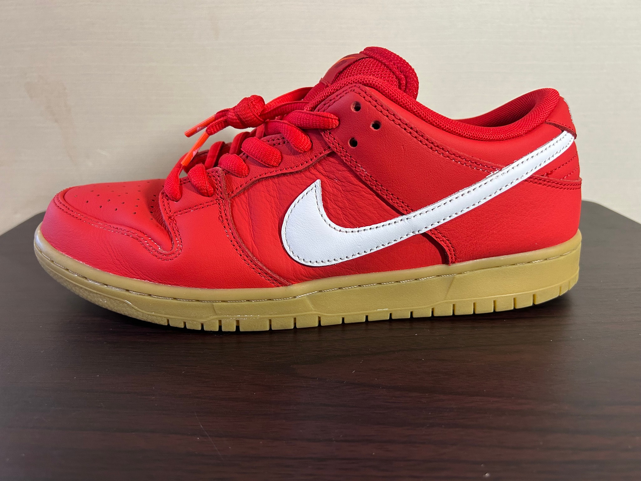 Nike SB Dunk Low Pro ISO Orange Label "University Red Gum"