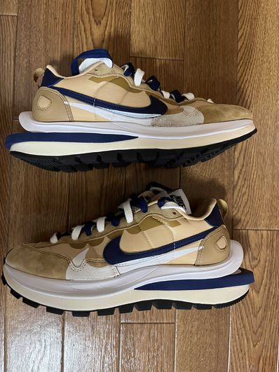 Sacai × Nike Vapor Waffle "Sesame And Blue Void"