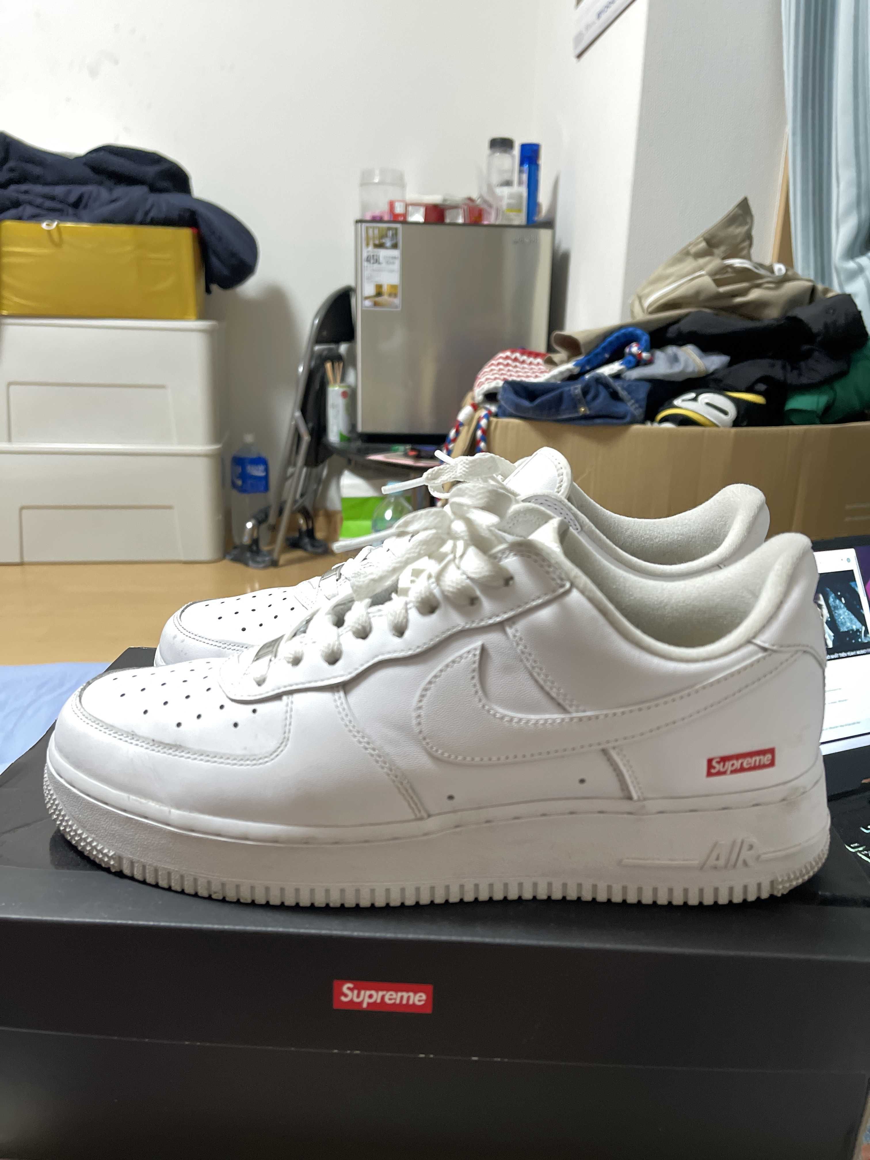 Supreme × Nike Air Force 1 Low "White"