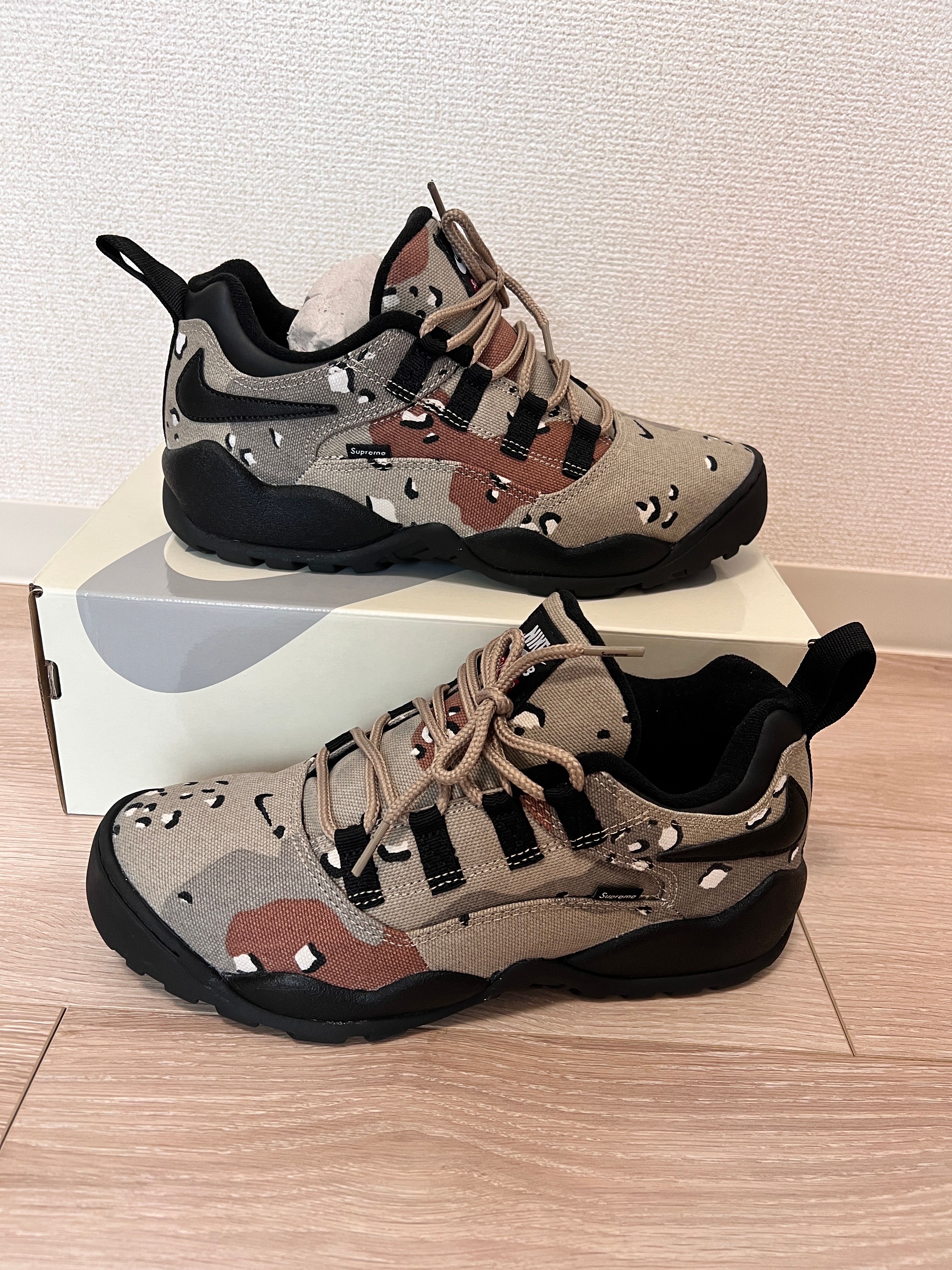 Supreme × Nike SB Darwin Low "Desert Camo"