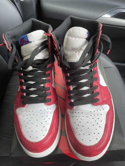 Spiderman × Nike Air Jordan 1 Origin Story "Gym Red/White/Photo Blue/Black"