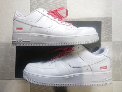 Supreme × Nike Air Force 1 Low "White"