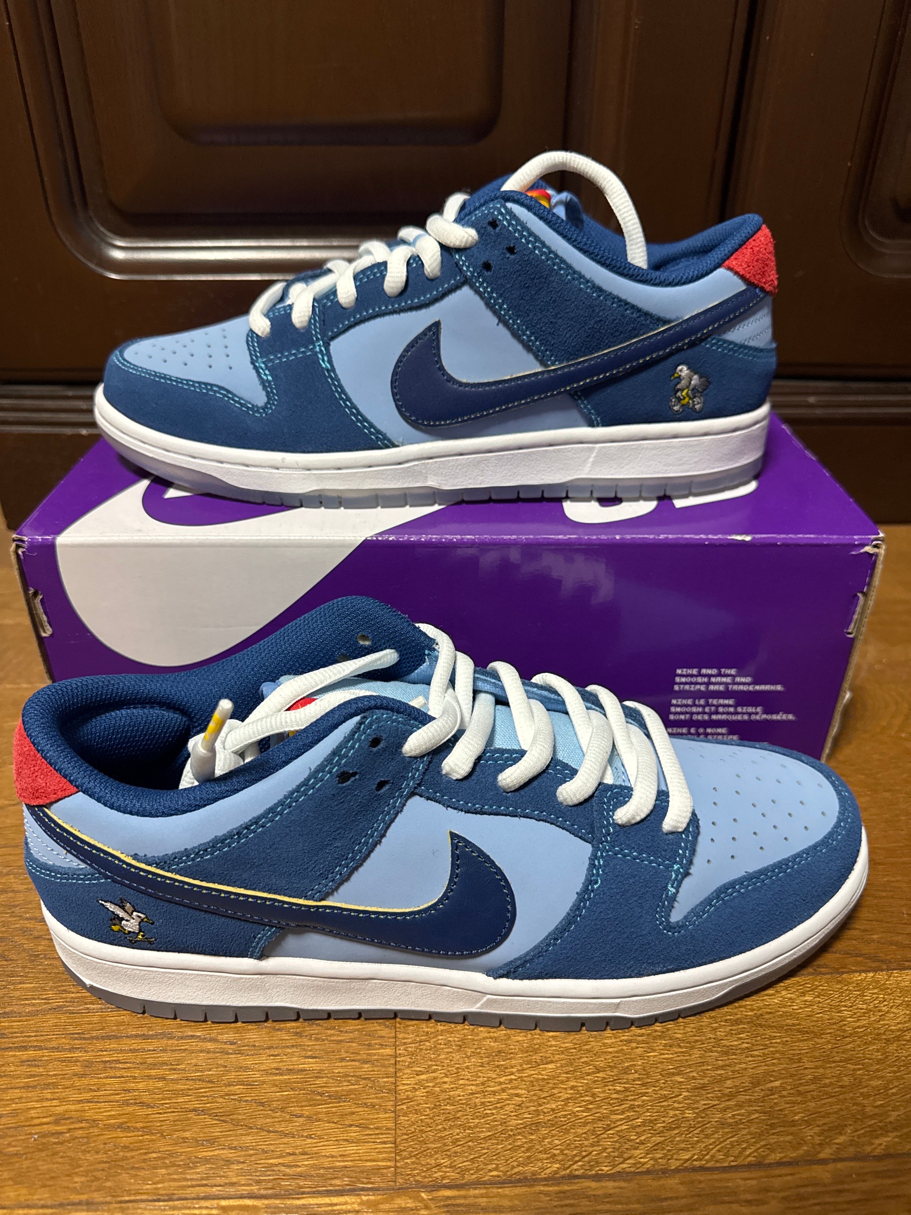 Why So Sad? × Nike SB Dunk Low "Coastal Blue/Speed Yellow-University Red"