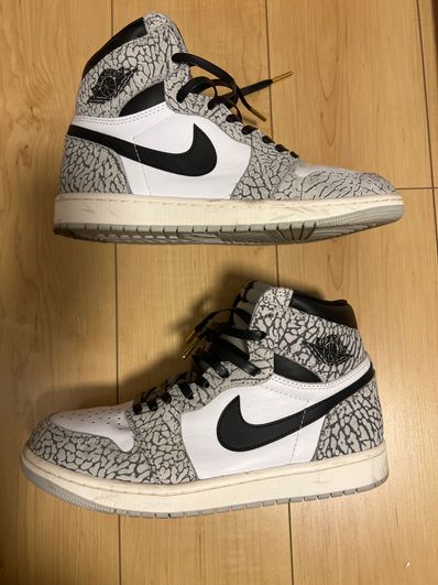 Nike Air Jordan 1 High OG "White Cement/Safari"