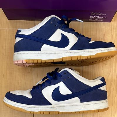 Nike SB Dunk Low "Los Angeles Dodgers/Deep Royal Blue"