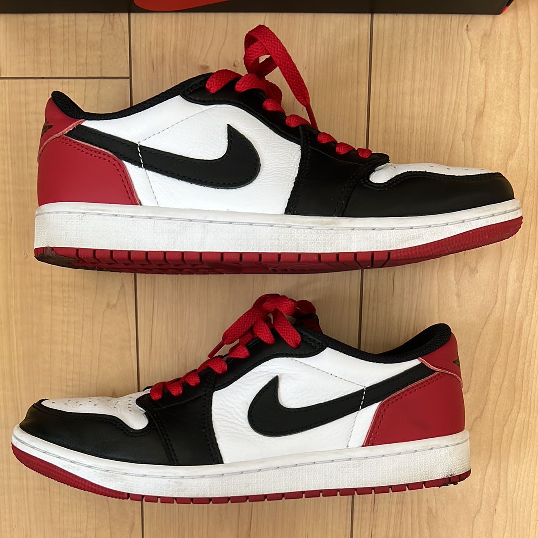 Nike Air Jordan 1 Retro Low OG "Black Toe"