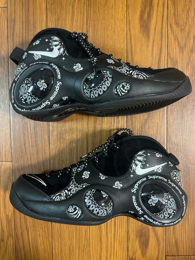 Supreme × Nike Air Zoom Flight 95 SP "Black/White"
